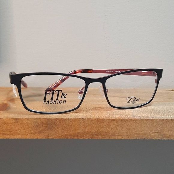 DEA FIT & FASHION Accessories - NEW Metal Rx'able Eyeglass Frame, women's lightweight glasses DEA 55 17 135